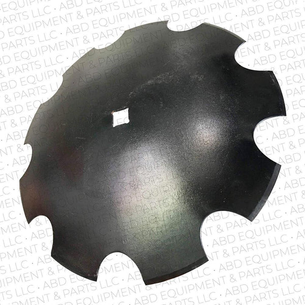22" x 5 mm Notched Disc Blades - Abd Equipment & Parts LLC
